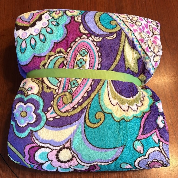 Vera Bradley Throw in rare Heather NWT - Picture 3 of 4